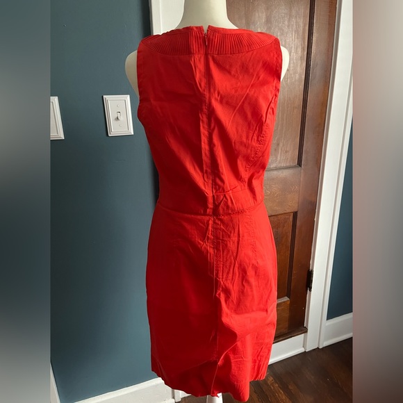 Red/Orange Shift Dress - Picture 2 of 4